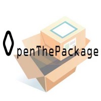 OpenThePackage.com logo, OpenThePackage.com contact details