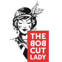 The Bob Cut Lady logo, The Bob Cut Lady contact details