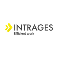 Intrages logo, Intrages contact details