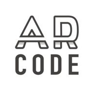 AR Code logo, AR Code contact details