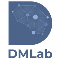 DMLab logo, DMLab contact details