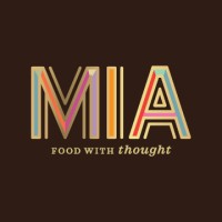 MIA - FOOD WITH thought logo, MIA - FOOD WITH thought contact details