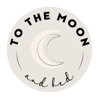 to the moon and bed logo, to the moon and bed contact details