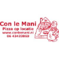 Con le Mani, pizza op locatie logo, Con le Mani, pizza op locatie contact details