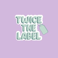 Twice the Label logo, Twice the Label contact details