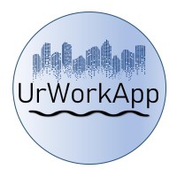 UrWork logo, UrWork contact details