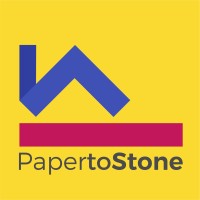 PaperToStone logo, PaperToStone contact details