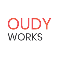 OudyWorks logo, OudyWorks contact details