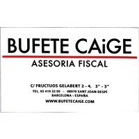 BUFETE CAIGE logo, BUFETE CAIGE contact details