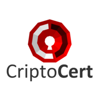 CriptoCert logo, CriptoCert contact details