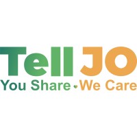 TellJO logo, TellJO contact details