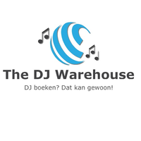 The DJ Warehouse logo, The DJ Warehouse contact details