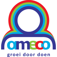 AMECO  ●  GROEI DOOR DOEN logo, AMECO  ●  GROEI DOOR DOEN contact details