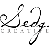 Sedg. Creative logo, Sedg. Creative contact details