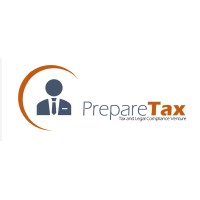 PrepareTax logo, PrepareTax contact details