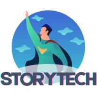 STORYTECH.io logo, STORYTECH.io contact details