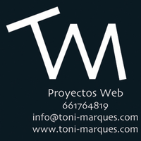 TM Proyectos web logo, TM Proyectos web contact details