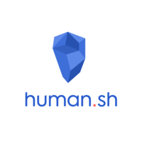 human.sh logo, human.sh contact details