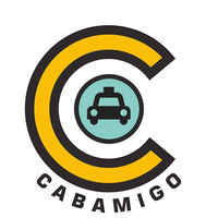 CabAmigo logo, CabAmigo contact details