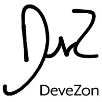 DeveZon logo, DeveZon contact details