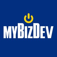 MyBizDev logo, MyBizDev contact details