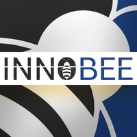 InnoBee logo, InnoBee contact details