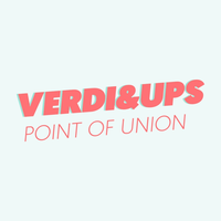 verdi&ups, point of union logo, verdi&ups, point of union contact details