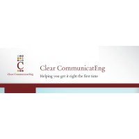 ClearCommunicatEng logo, ClearCommunicatEng contact details