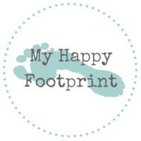 My Happy Footprint logo, My Happy Footprint contact details