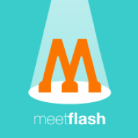 meetflash logo, meetflash contact details