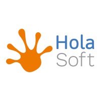 HolaSoft logo, HolaSoft contact details