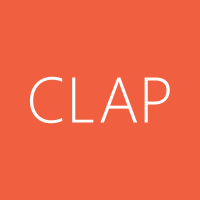 ClapXR logo, ClapXR contact details