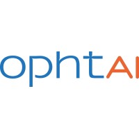 OphtAI logo, OphtAI contact details