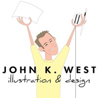 John K. West Graphic Design & Illustration logo, John K. West Graphic Design & Illustration contact details