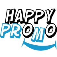 HappyPromo logo, HappyPromo contact details