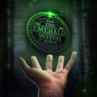 The Emerald Witch logo, The Emerald Witch contact details