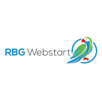 RBG Webstart logo, RBG Webstart contact details