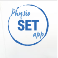 Physio SET app logo, Physio SET app contact details