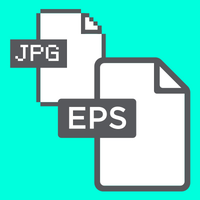 JPG naar EPS logo, JPG naar EPS contact details