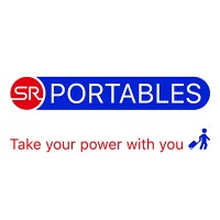 SR Portables logo, SR Portables contact details