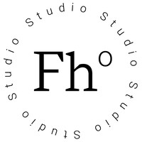 From here on Studio logo, From here on Studio contact details