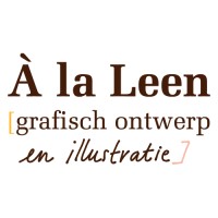 A la Leen, grafisch ontwerp en illustratie logo, A la Leen, grafisch ontwerp en illustratie contact details