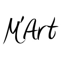 M'Art logo, M'Art contact details