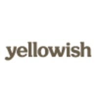 yellowish logo, yellowish contact details