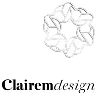 ClaireM design logo, ClaireM design contact details