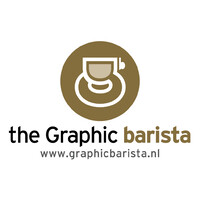 the Graphic barista logo, the Graphic barista contact details