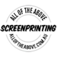 All of the above Screenprinting logo, All of the above Screenprinting contact details