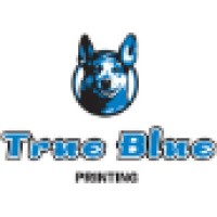 True Blue Printing logo, True Blue Printing contact details