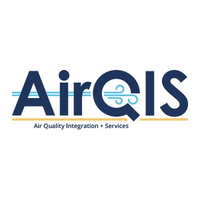 AirQIS logo, AirQIS contact details