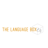 The Language Box logo, The Language Box contact details